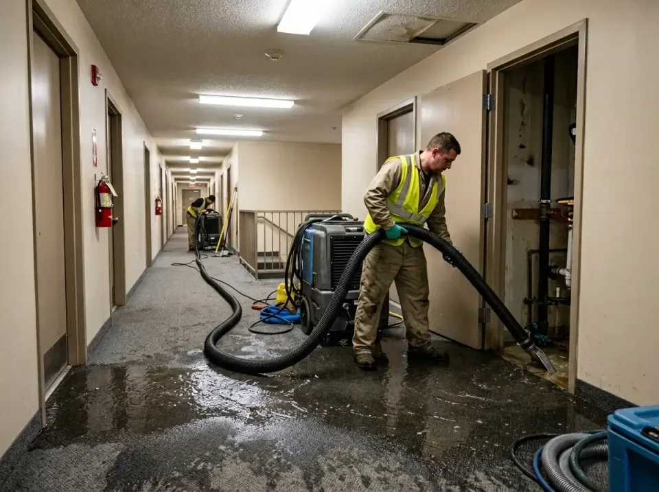 multi-unit-apartment-hallway-f-005 — frequently asked questions, Emergency Burst Pipe Water Extraction & Removal in Rupert,…